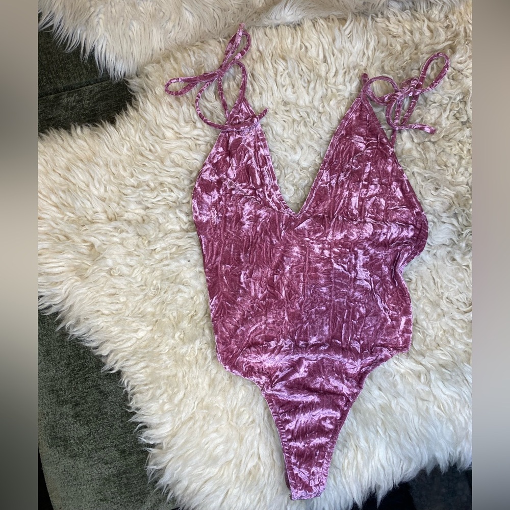 Velvet Mauve Bodysuit